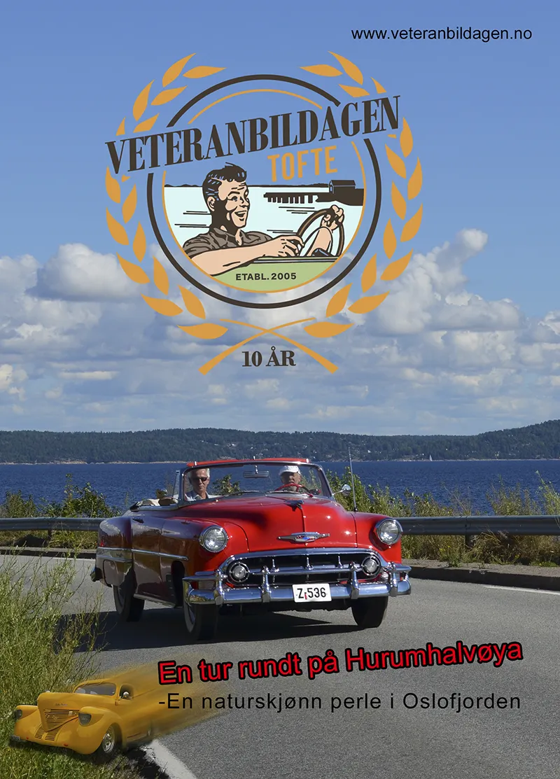 Forsiden til jubileums-DVD fra Veteranbildagen på Tofte